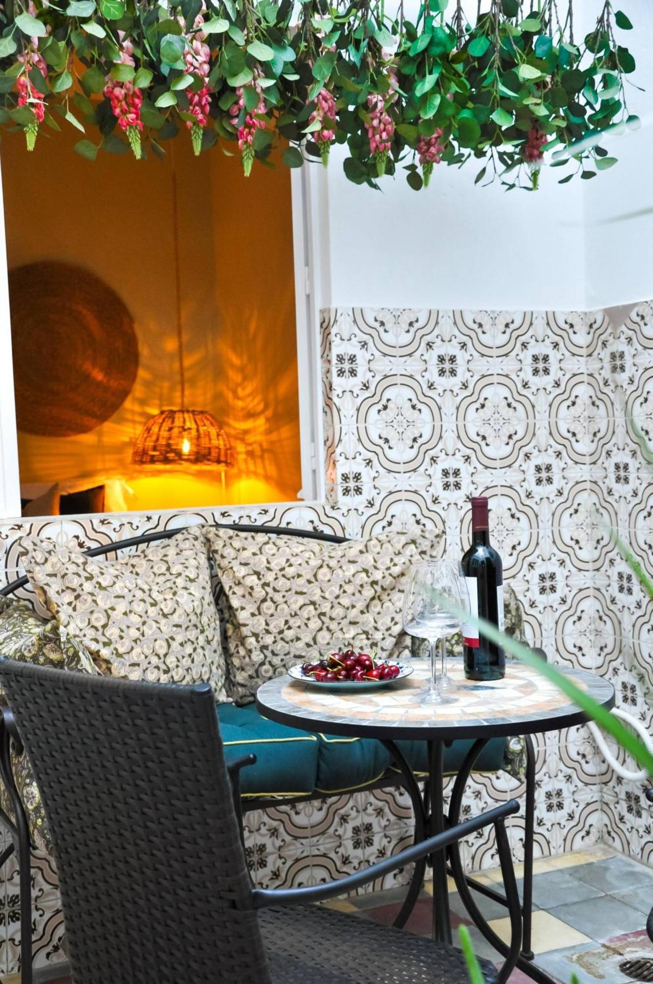 Appartamento Casa Salinas, Elegant Flat W Patio In Taviras Historical Centre Esterno foto